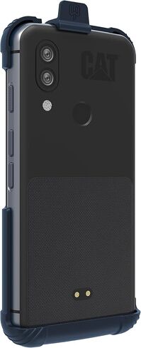 Case Compatible with CAT S62 PRO and CAT S62, Secure fit, Quick Release Latch and Heavy Duty Swivel Belt Clip Holster (Navy Blue) in Saudi Arabia