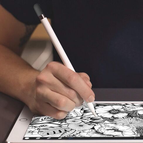 غطاء بديل CoBak لقلم Apple Pencil - غطاء حماية من السيليكون لقلم Apple الجيل الأول (6 عبوات) in Saudi Arabia
