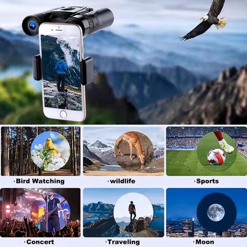 Binoculars for Adults, Compact Small Pocket Mini Travel Binocular for Bird Watching Concert Theater Opera High Powered Electronic Cruise Ship Essentials Norwegian Alaska Must Haves Hiking Camping Gear in Kuwait