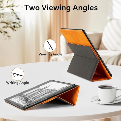 حافظة CoBak Stand لجهاز Kindle Scribe - غطاء جلدي فاخر مع حامل قلم، خاصية النوم/الاستيقاظ التلقائي - متوافقة مع جهاز Kindle Scribe مقاس 10.2 بوصة (إصدار 2022/2024) in Saudi Arabia
