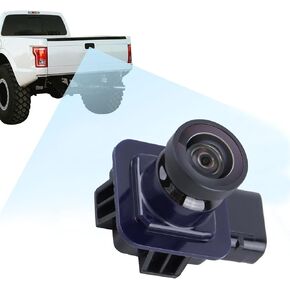 SecosAutoparts Rear View Backup Camera 170 ° Wide-Angle HD Color Night Vision with Track Lines Compatible with Ford Transit 150 250 350 350HD 2015-2017 Cargo Van 2018 2019#CK4Z-19G490-A CK4Z19G490A