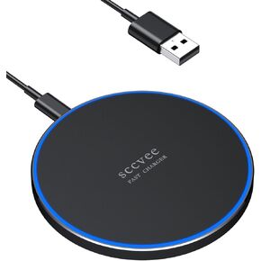 Wireless Charger, 30W Max Wireless Charging Pad Compatible with Samsung Galaxy S23/S22/S21/S21 Ultra/S21+/S20 fe/S20/Note 20/10,Google Pixel,LG,and More