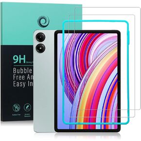 Ibywind Screen Protector For Xiaomi Redmi Pad Pro/Poco Pad 12.1",with 2Pcs Tempered Glass,[Fingerprint Reader,Easy to install]