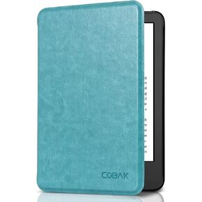 حافظة CoBak لجميع إصدارات Kindle 11th Generation 2022 الجديدة فقط - غطاء ذكي من جلد البولي يوريثان فائق النحافة مع خاصية النوم والاستيقاظ التلقائي، حافظة حماية ممتازة للقارئ الإلكتروني