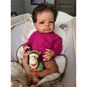 MAIHAO 22inch Lifelike Reborn Baby Dolls Girls Realistic Babies Cheap That Look Real Life Newborn Toddler for Kids Open Eyes