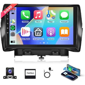 2G+64G Android Car Radio Car Stereo for Ford Escape Kuga 2013-2019 with Wireless Carplay Android Auto, 9’’ Touch Screen Head Unit with Mirror Link WIFI GPS Navigation Bluetooth FM RDS EQ Backup Camera