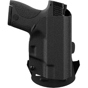 We The People Holsters - Black - Outside Waistband Open Carry - OWB Kydex Holster - Adjustable Ride/Cant/Retention