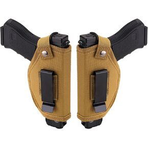 TACWINGS Gun Holsters for Men/Women,380 Holster,IWB/OWB 9mm,Pistols, Fits Glock17 23,26,27S&W M&P Sig and Similar Handgun