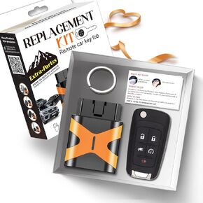 Key Programmer and Remote Key Fob Replacement for Chevrolet Chevy OHT01060512 fits Camaro 2010 2011 2012 2013 2014 2015 2016 2017 2018 2019 Add a New Key