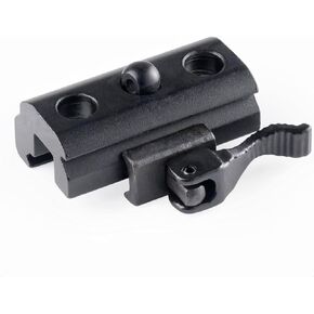 QD Quick Detach Cam Lock 20mm Picatinny Weaver Rails Bipod Adapter