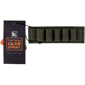 حامل بطارية KRYDEX Chemlight، علبة تخزين مرنة، 5 خلايا، خطاف وحلقة، لوحة عصا متوهجة (RG) in Kuwait