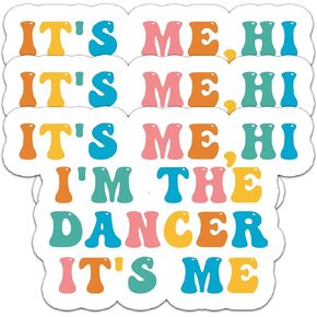 (3PCS) Straight Outta Dance Class Sticker Motivational Dance Sticker Funny Dancer Quote Sticker Dancer Gift Dance Lover Vinyl Sticker For Book, Laptop, Water Bottles, Tumblers, Scrapbooks, 3'' x 2.9 "