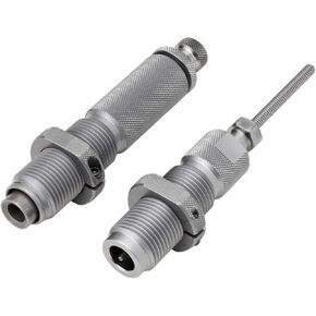 Hornady Custom Grade New Dimension 2-Die Set, 270 Win (.277) (546300) - Caliber Specific Reloading Equipment for Handloaders with Full Length Sizer Die, Seating Die, Sure-Loc Rings, & Storage Box