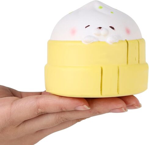 anboor 3.0 بوصة الغذاء squishies همبرغر لعبة بطيئة ارتفاع kawaii الدب ضغط اللعب الإجهاد الإغاثة الحيوان squish لعبة للأطفال البالغين عيد ميلاد in Saudi Arabia