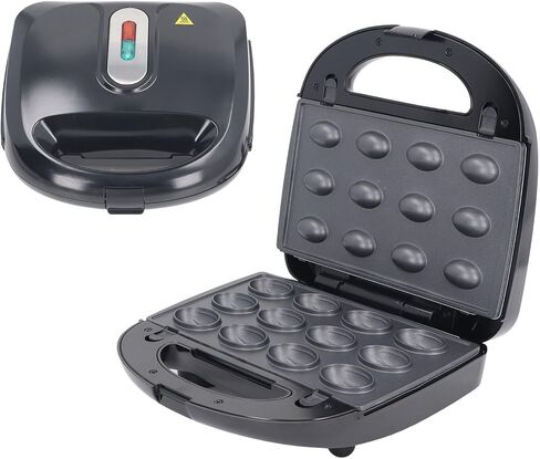 750W Sandwich Maker with 6 different moulded trays, Grilled Cheese Maker with non stick cooking surface, Electric Sandwich Maker double sided heating for Breakfast (US) in Saudi Arabia