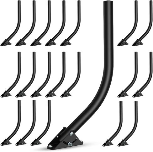 ANTOP Antenna Mount J Pole 19 Inches TV Antenna Pole with Adjustable Angle - Suitable for Indoor Outdoor Antenna, Yagi Antenna, Weather Startion, Satellite Dish, AT-723 in Saudi Arabia
