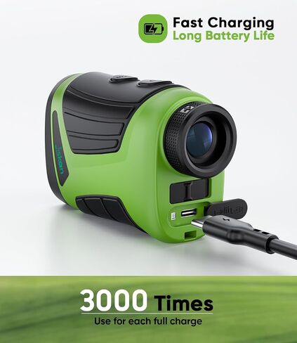R1 Pro Laser Golf Rangefinder مع منحدر مغناطيسي 1200 ياردة 7X التكبير العلم القطب قفل قابلة للشحن مجموعة الجولف مكتشف - أفضل ملحقات الجولف هدايا الجولف للرجال in Kuwait