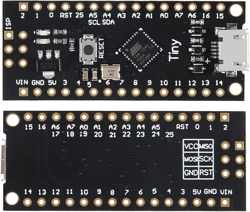10 قطع من AITRIP MH-Tiny ATTINY88 لوحة تطوير صغيرة 16 ميجا هرتز /Digispark ATTINY85 مطورة/Nano V3.0 ATmega328 ممتدة متوافقة مع Arduino IDE 1.0+ (OSX/Win/Linux) in Saudi Arabia