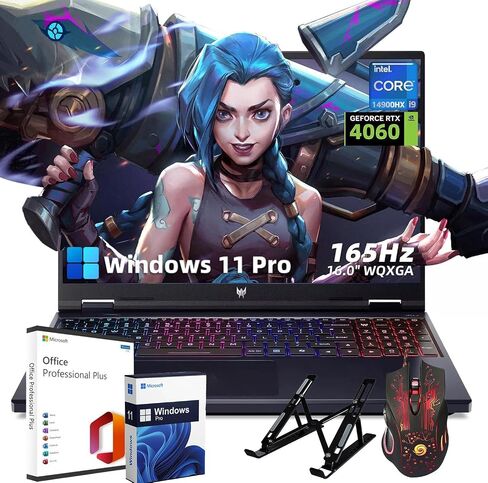 acer Predator Helios Neo Gaming Laptop - Intel 24-Core i9-14900HX CPU | 16" 165Hz WUXGA IPS Display | GeForce RTX 4060 | 64GB DDR5 | 4TB SSD | Backlit KB | Win 11 Pro | with Office Lifetime License in Saudi Arabia