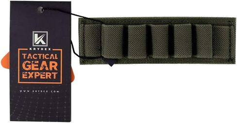 حامل بطارية KRYDEX Chemlight، علبة تخزين مرنة، 5 خلايا، خطاف وحلقة، لوحة عصا متوهجة (RG) in Kuwait