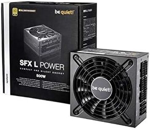 be quiet! SFX L Quiet Performance Power 600W 80 Plus Gold Quiet Performance Power Supply for Mini ITX Pcs and Compact Gaming Systems | BN639 in Kuwait
