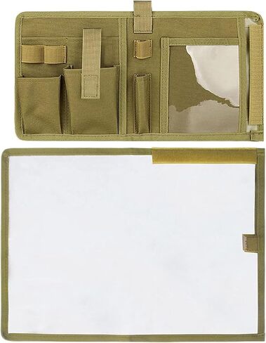 Map Case,Tactical Notebook,Waterproof map case Multifunctional Map Case for Military Hiking, Tactical, Outdoor Activities (CP) in Saudi Arabia