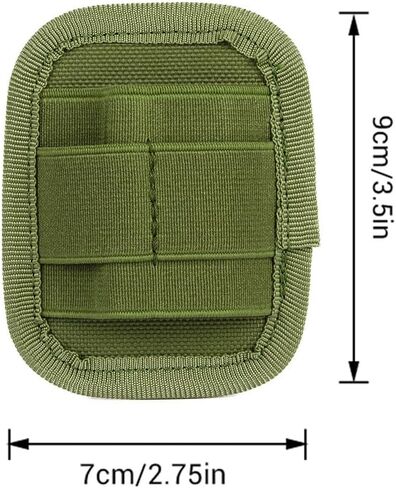 DONGKER Tactical Modular Organizer,MOLLE Insert Pouch Panel Hook Small Pocket Pouch for Pen Torch Gears in Kuwait