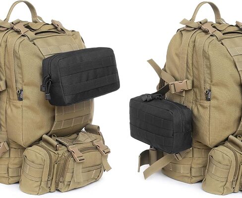 TRIWONDER Molle Pouches Tactical Admin EDC Gear Utility Pouch Waist Bags for Small Tool Horizontal Modular Organization in Saudi Arabia
