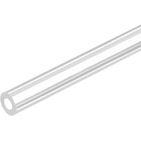 MECCANIXITY Acrylic Pipe Clear Rigid Round Tube 16mm(5/8") ID 20mm(0.8") OD 14" for Lamps and Lanterns, Water Cooling System