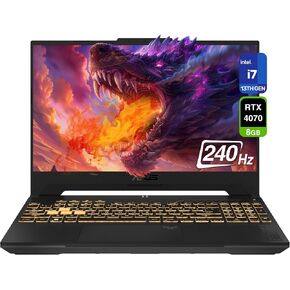 لاب توب ASUS TUF Gaming F17، Intel i7-13620H، ذاكرة الوصول العشوائي DDR5 سعة 32 جيجابايت، 1 تيرابايت PCIe SSD، 17.3 بوصة WQHD (2560x1440)، Nvidia G-Force RTX 4070، لوحة مفاتيح RGB أحادية المنطقة، W11 Pro