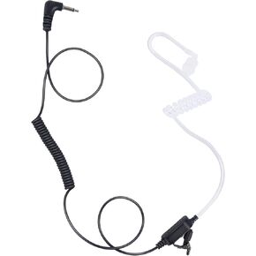 2.5mm Listen Only Earpiece Headset for Harris XL 200 XL200 XL-200 Shoulder Mic (Short Cable)