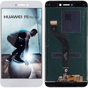 Replacement Compatible with Huawei P8 lite (White Without Frame) LCD Display Touch Screen Digitizer Assembly with Repair Tools