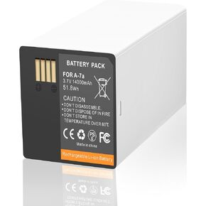 Upgraded 14000mAh Replacement Battery for Arlo Pro 4 XL/Pro 5S 2K XL/Arlo Pro 3 Floodlight Camera,A-7a XL Battery for Arlo Ultra 2 XL VMA5410 VMA5420,Fit for Arlo Go 2 LTE Security Camera