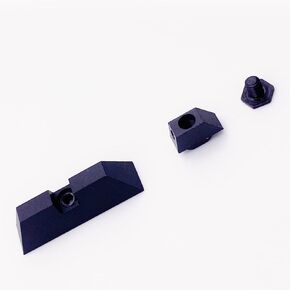 Front & Rear Sight for Glock 17 19 22 23 24 26 27 31 34 35 Anodized Aluminum