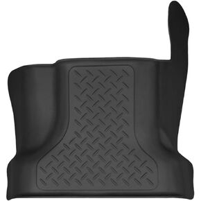 Husky Liners X-act Contour Floor Mats | Fits 2015 - 2024 Ford F-150; 2017 - 2024 Ford F-250/F-350; 2017 Ford F-450 SuperCab | 2nd Row, 1-pc Black - 53451