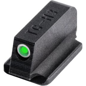 TRUGLO Tritium Handgun Sight High-Visible Night Sight with Daylight White Dot & Low-Light Tritium Glowing Green Dot, Compatible with Ruger Handguns