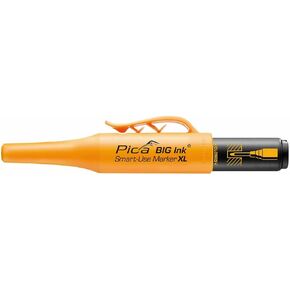 Pica Big Ink Smart-Use Marker XL Blue (Bold Markings, Suitable for Smooth and Dry Surfaces, Includes Protector) 170/46, black