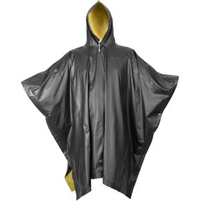 Rothco Reversible PVC Poncho, Unisex Poncho, One Size, Olive Drab/Yellow