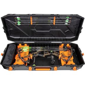 Flambeau Outdoors Formula Bow Case - Features A.B.S. Foamless Bow Security System, Free-Floats Critical Precision Components, Fits 43" Overall Length Bows, Black