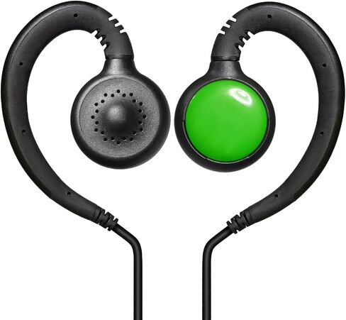 HYS Soft Rubber C-Ring Earpiece, 1 Wire Headset with Online PTT for CP200 PR400 CLS RDX RDU Motorola 2-PIN Compatible Radios in Saudi Arabia