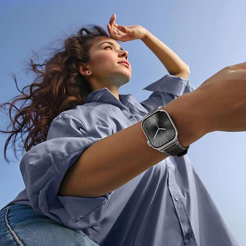 Suitisbest Bands Compatible with Apple Watch Bands 38mm 40mm 41mm 42mm 44mm 45mm 46mm 49mm for Women Men, Waterproof Silicone Sport Band Straps for iWatch Bands Series 10 9 8 7 6 5 4 3 2 1 SE Ultra in Saudi Arabia