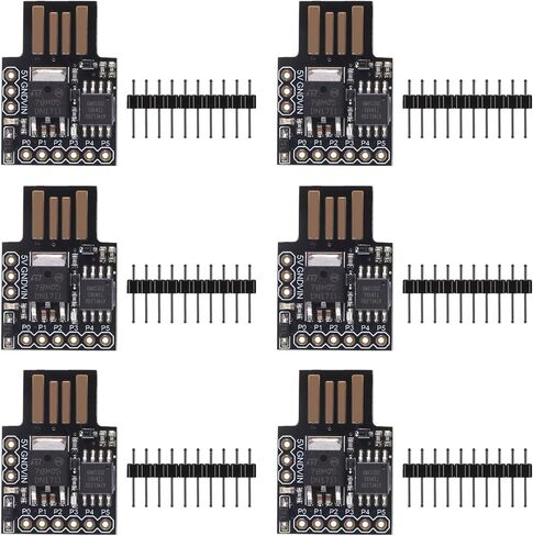 6pcs Digispark Kickstarter Attiny85 General Micro USB Development Board for Arduino in Saudi Arabia
