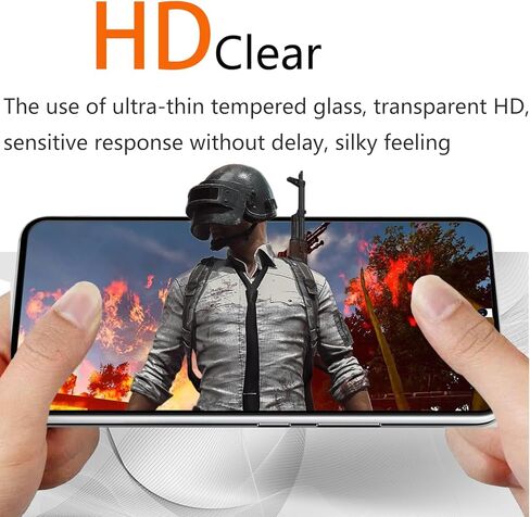 عبوتان من واقي شاشة الخصوصية لهاتف Samsung Galaxy S22/S23 5G 6.1 بوصة من الزجاج المقوى، سهل التركيب، صلابة 9H HD، دعم مضاد للتجسس وفتح بصمة الإصبع in Kuwait