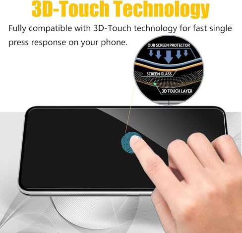 عبوتان من واقي شاشة الخصوصية لهاتف Samsung Galaxy S22/S23 5G 6.1 بوصة من الزجاج المقوى، سهل التركيب، صلابة 9H HD، دعم مضاد للتجسس وفتح بصمة الإصبع in Kuwait