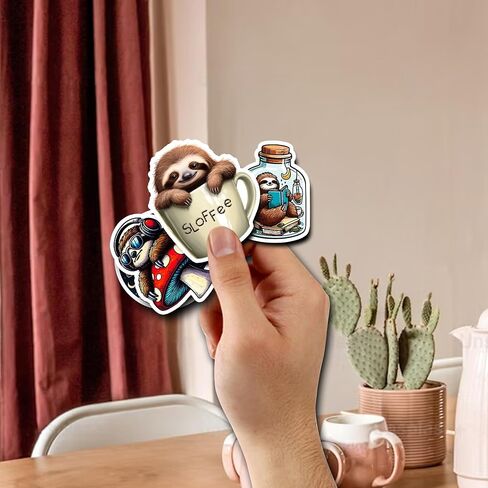Pack 50 PCS Hamster Stickers Cute Animal Decals Vinyl Waterproof Decor Laptop Phone Case Water Bottle Luggage Skateboard Luggage Bicycle Bumper Gift for Boy Girl Kid Teen Adult in Kuwait