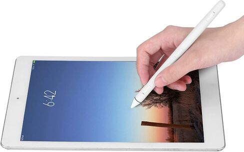 White Smartphone Pen Tablet Pen High Sensitivity Non-Scratching Fine Tip Capacitive Touch Screen Stylus Ball Pen Livescribe Smartpen for iPad Drawing Pen Ball Pen Stylus Pens Accessories in Saudi Arabia