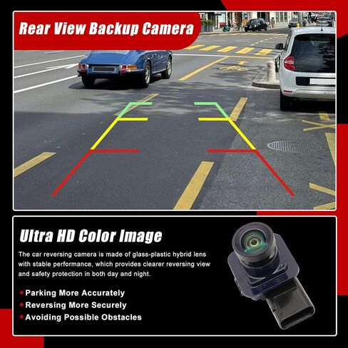 SecosAutoparts Rearview Backup Parking Camera Compatible with Lincoln MKZ 2013-2016# EP5Z19G490A DP5Z-19G490-A EP5Z-19G490-A in Saudi Arabia