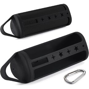 Carrying Silicone Case Protective Sleeve Skin Cover Compatible with Sonos Roam 2 / Roam Portable Bluetooth Speaker