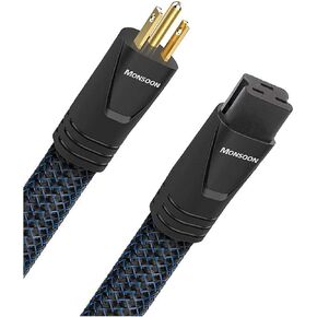 كابل طاقة AudioQuest Monsoon عالي الأداء 20 أمبير تيار متردد - 3.28 بوصة (1 متر)