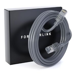 كابل Starlink Gen 3 القياسي، كابل V3 قياسي بديل للأقمار الصناعية 16.4FT/5M لـ Starlink Rectangular Satellite Gen 3 ملحق كابل Starlink ملحقات Starlink مقاوم للماء - رمادي